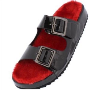 🆕 Faux Fur Slides/Sandals